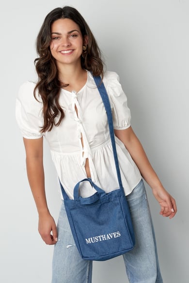 Kleine Must-haves aus Jeansstoff - blau h5 Bild3